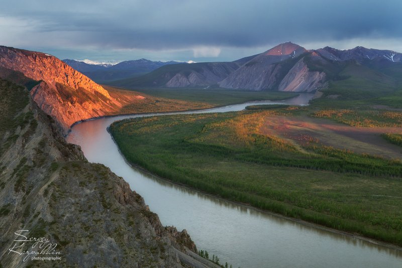 Северо Восточная Сибирь река Индигирка