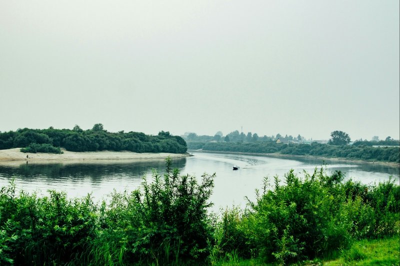 Набережная реки туры Тюмень