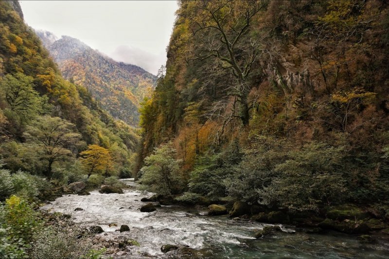 Река Гега Абхазия