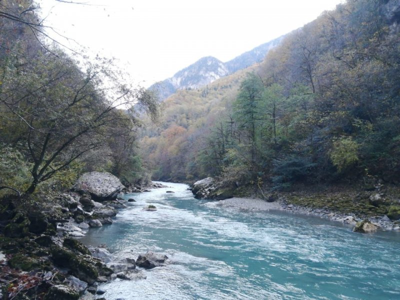 Горные реки Ауадхары Абхазии