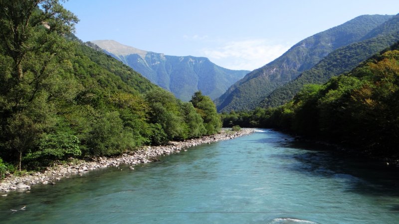 Река Кодор Абхазия