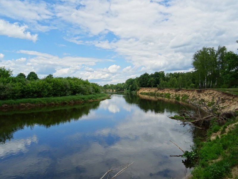 Река Клязьма Орехово-Зуево
