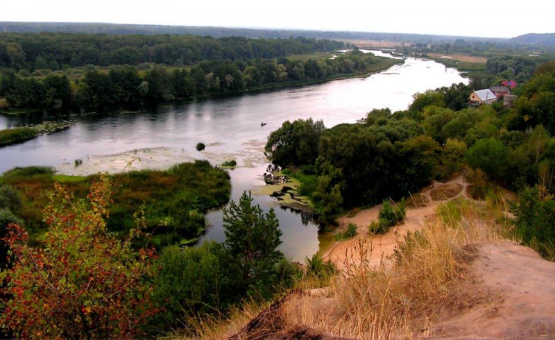 Рамонь река берега Воронежской области