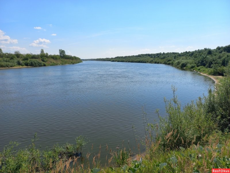 Пейзажи на реке Уфа