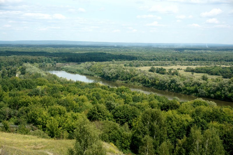 Река Сура Барятино