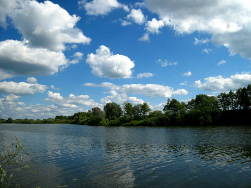 Река Инерка в Мордовии