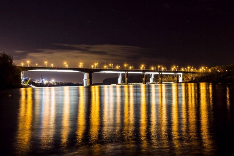 Затонский мост Уфа