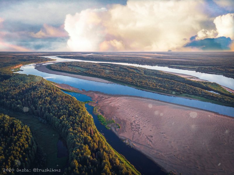 Река Печора Усть-Цильма
