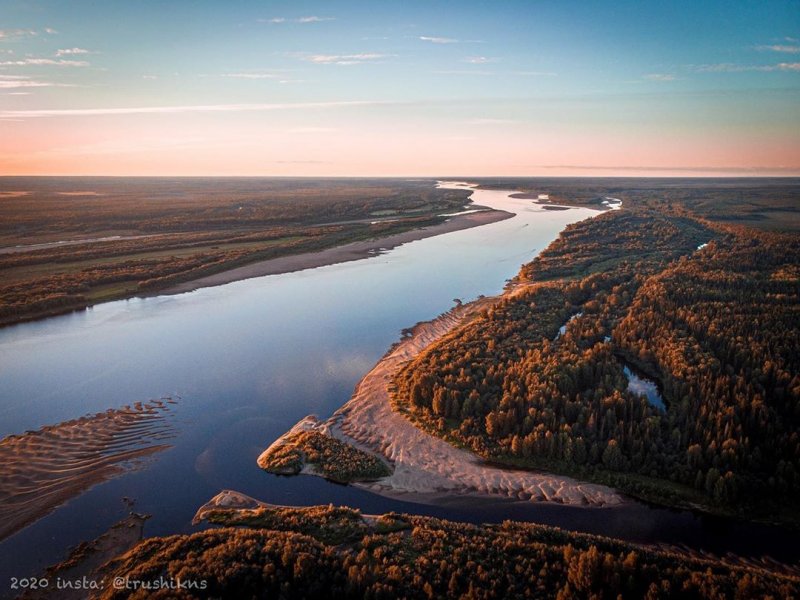 Река Печора Республика Коми