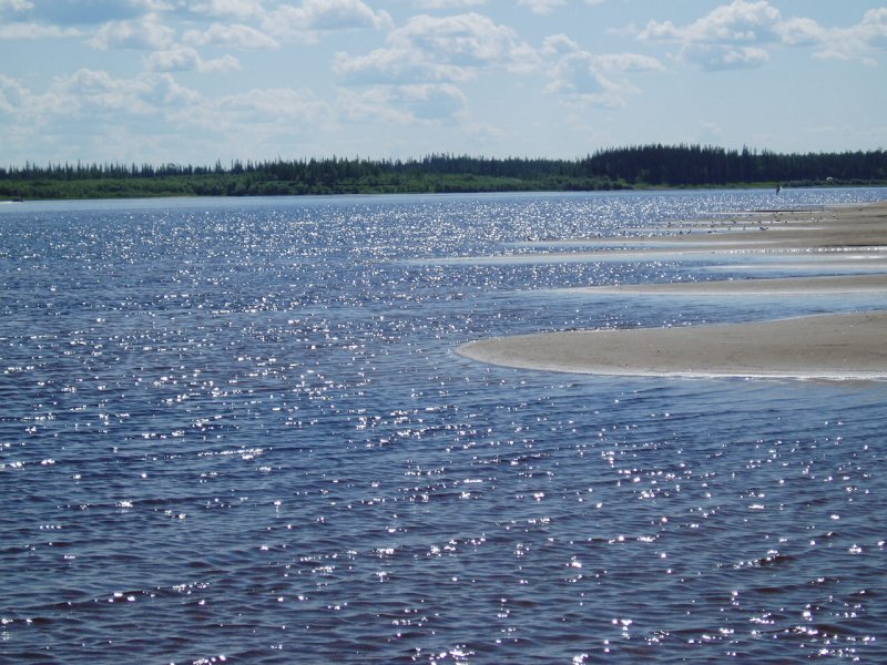 Река Вилюй Якутия