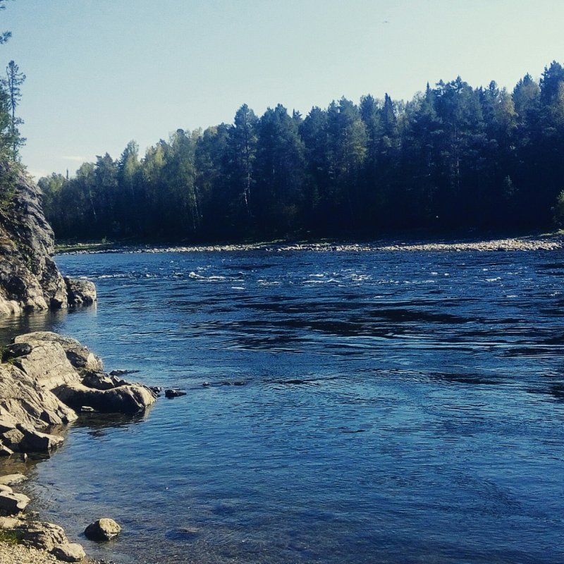 Река Бия Алтайский край