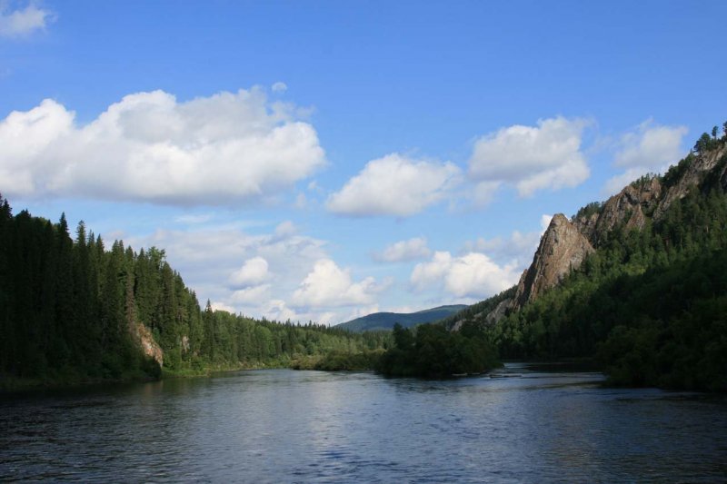 Река Мана Красноярск