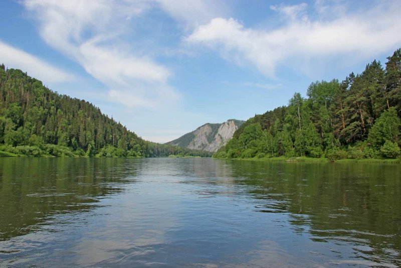 Мана Береть река в Красноярском крае