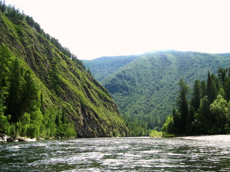 Река Мана Красноярский край сплав