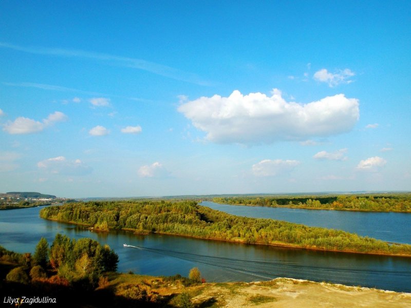 Река Вятка Мамадыш