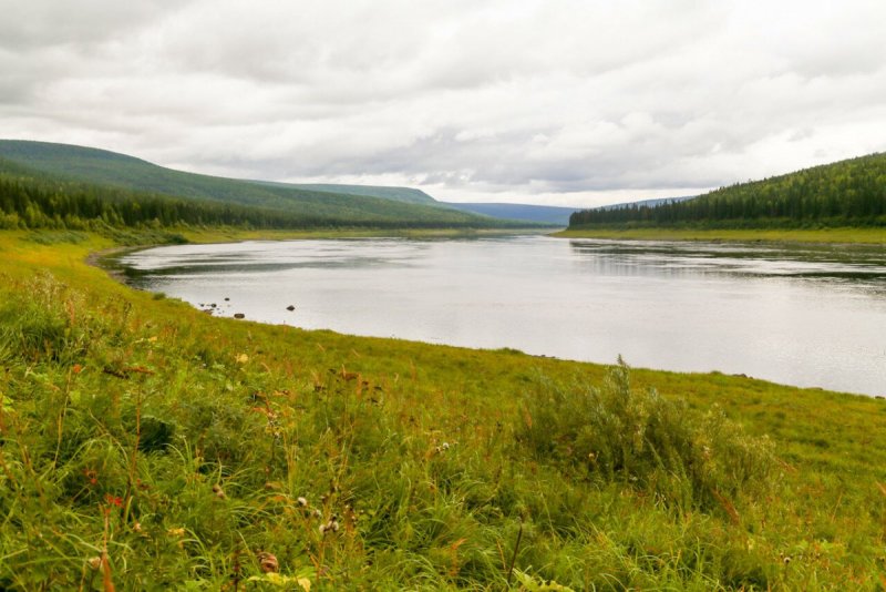 Река Тунгуска Красноярский край