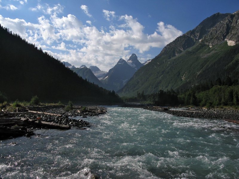 Горные реки Северного Кавказа