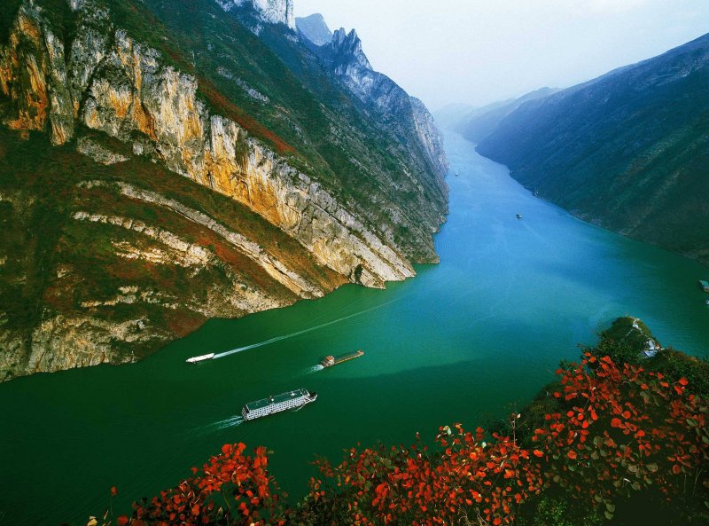 Евразия река Янцзы