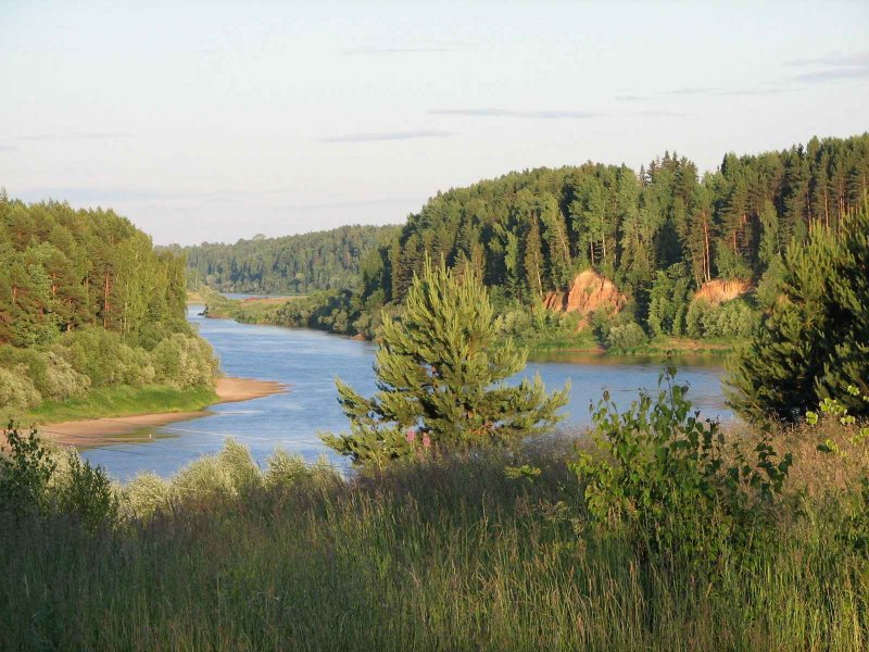 Воскресенское река Ветлуга Нижегородская область