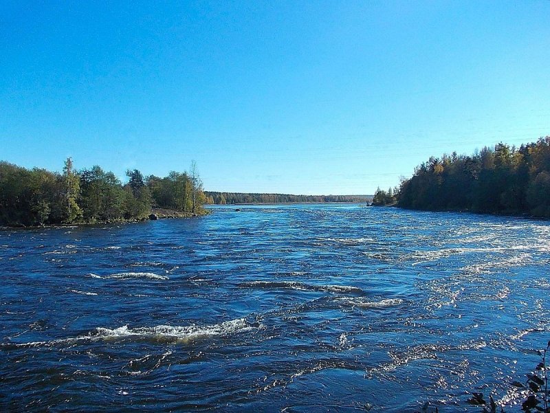 Река Вуокса Ленинградской