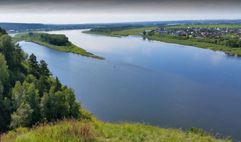 Река Томь Междуреченск