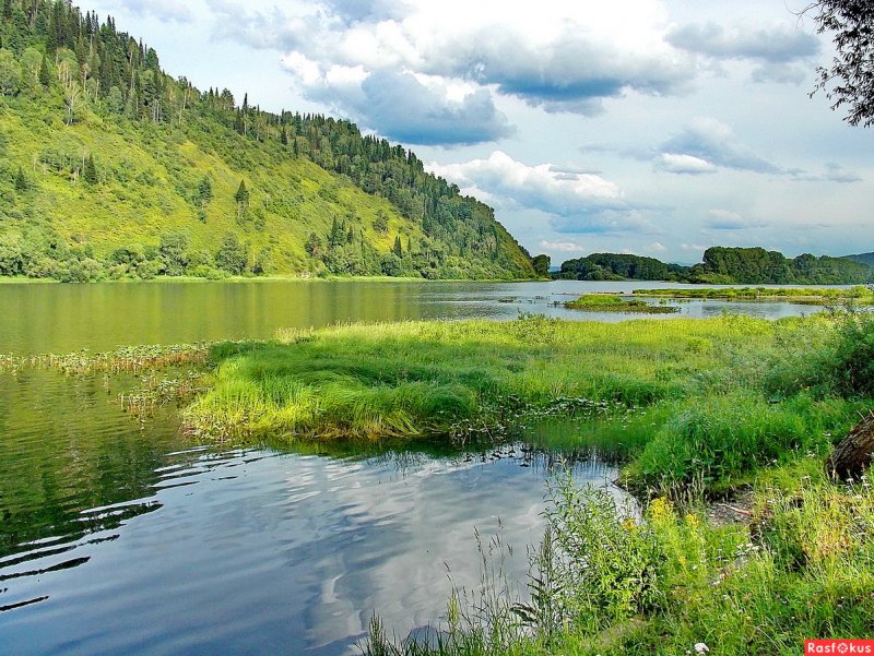 Река Томь Кемеровская область