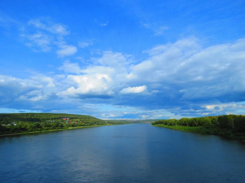 Река том Кемеровская область