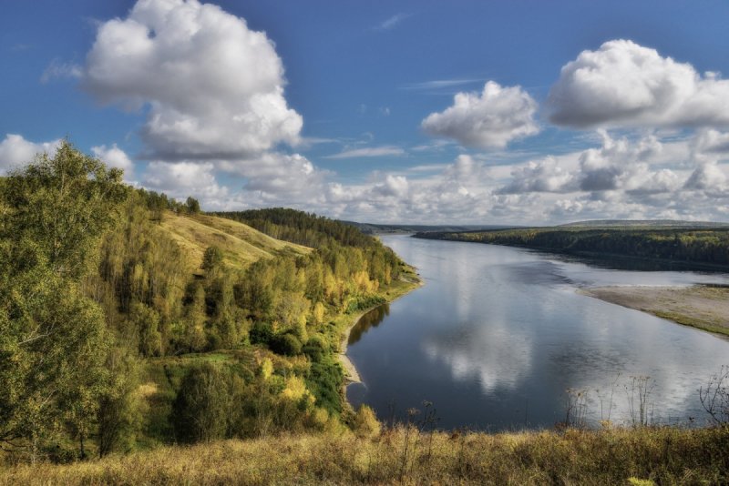 Томь река Мыски Кемеровской