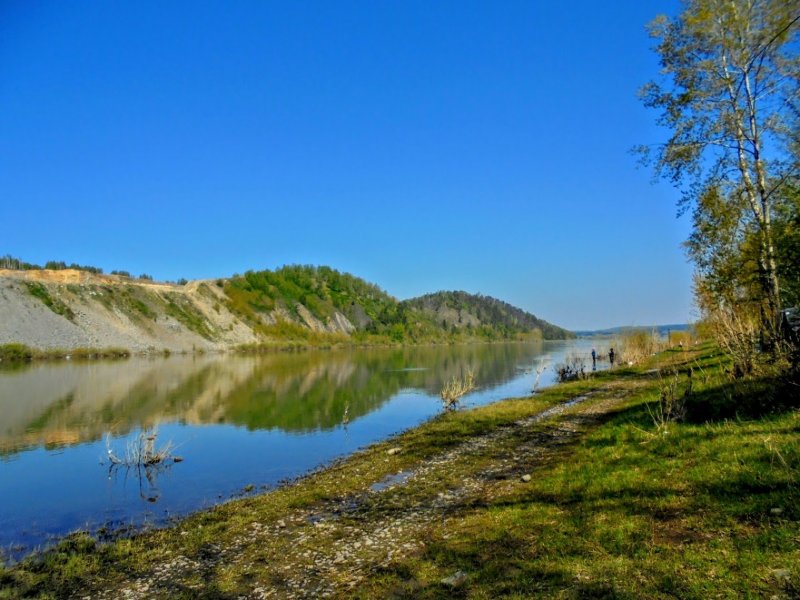 Река Томь Северск