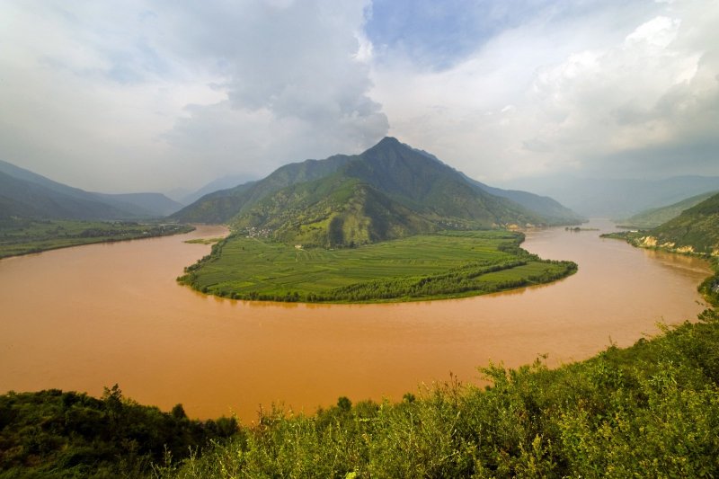 Водохранилище на реке Хуанхэ
