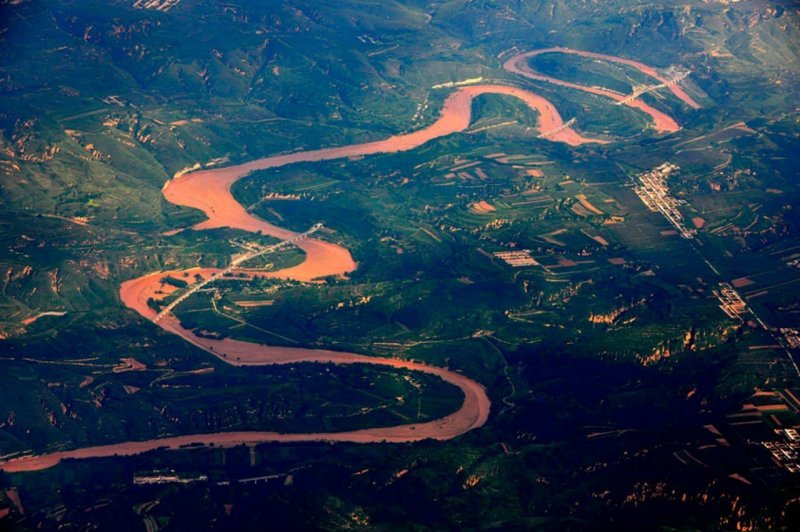 Древний Китай река Хуанхэ