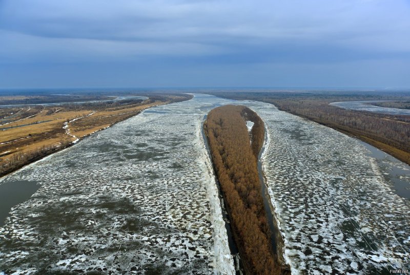 Фото реки Иртыш в Омске