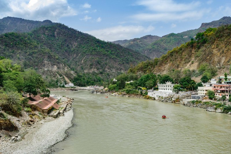 Гималаи Индия река ганг