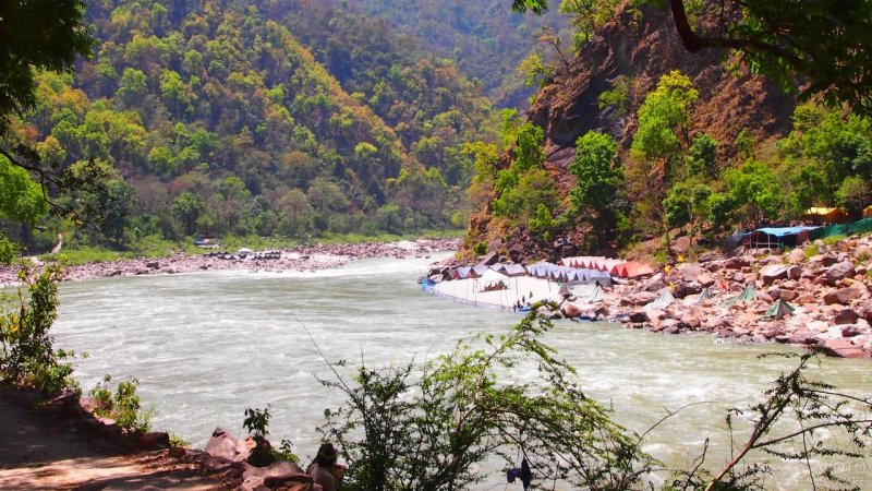 Гималаи Индия река ганг