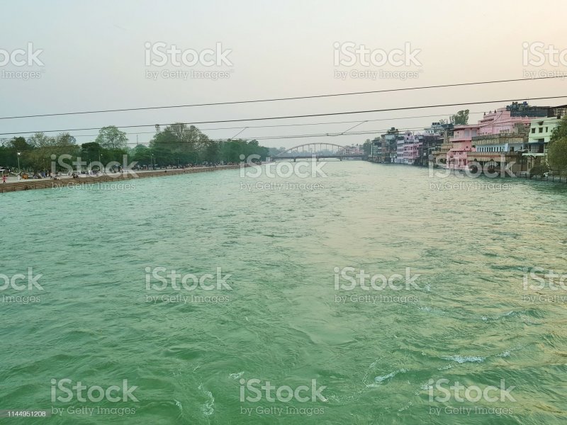 Река гана в Индии