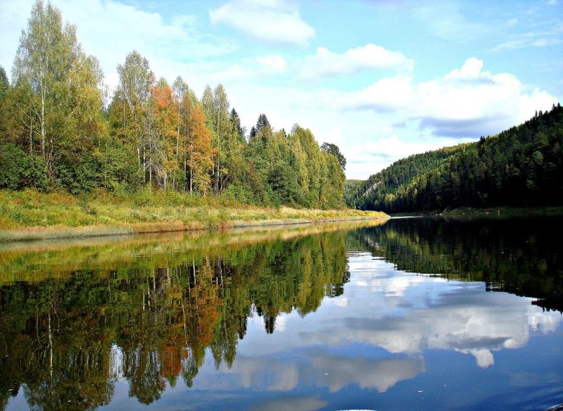 Исток реки Чусовой