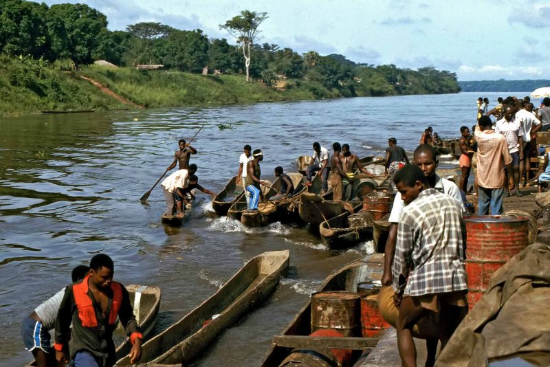 Демократическая Республика Конго река Конго