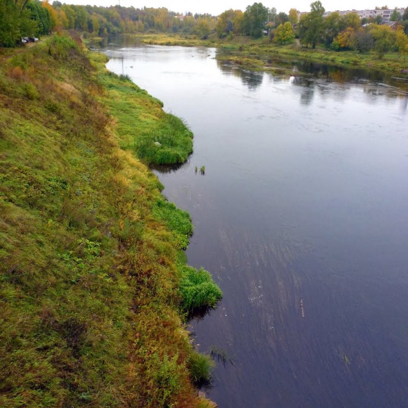 Река Мста Боровичи
