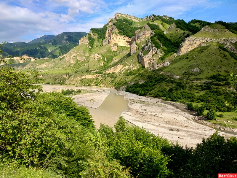 Река Баксана Северный Кавказ