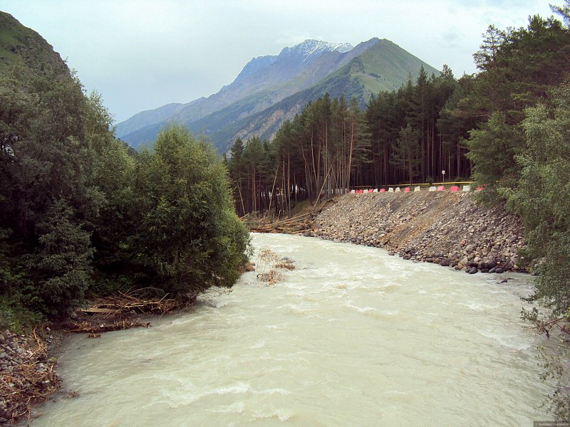 Река Терек Кабардино-Балкария