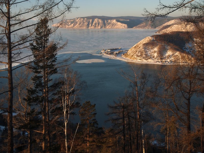 Река Ангара Байкал