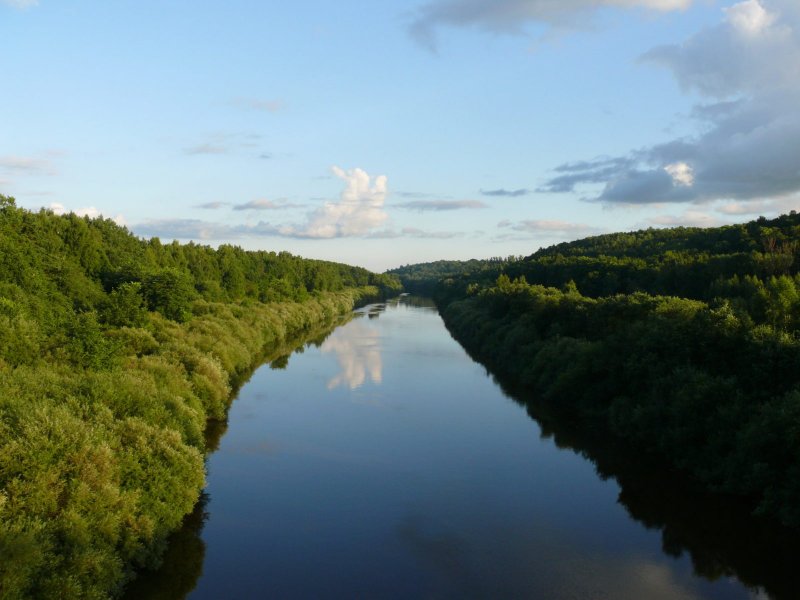 Река Днепр в Беларуси