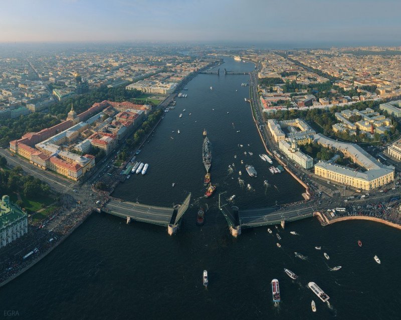 Река Нева в Санкт-Петербурге