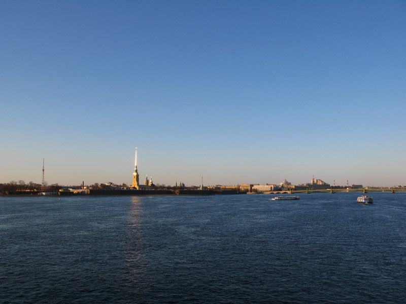 Санкт Петербург большая Нева
