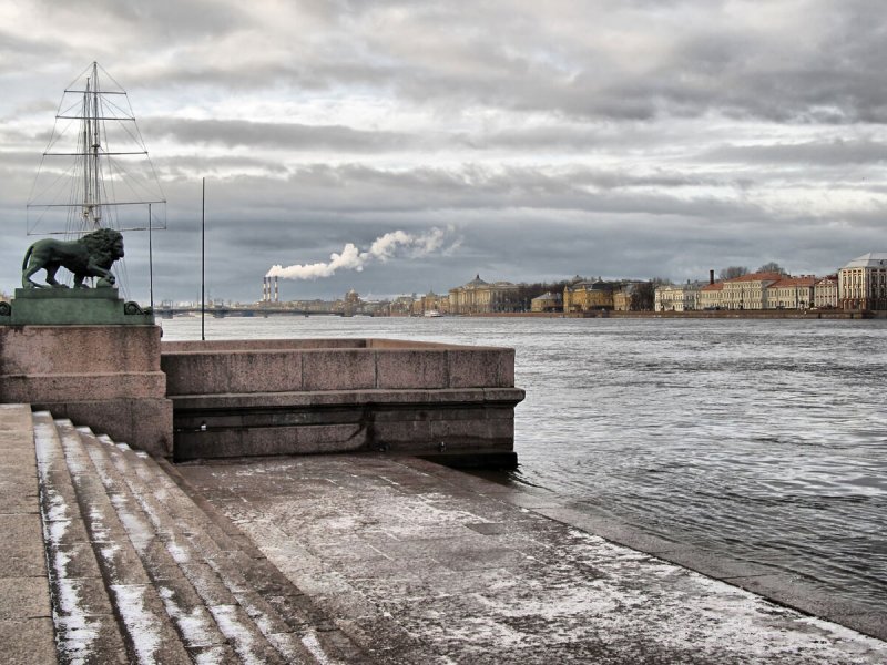 Нива река в Санкт-Петербурге