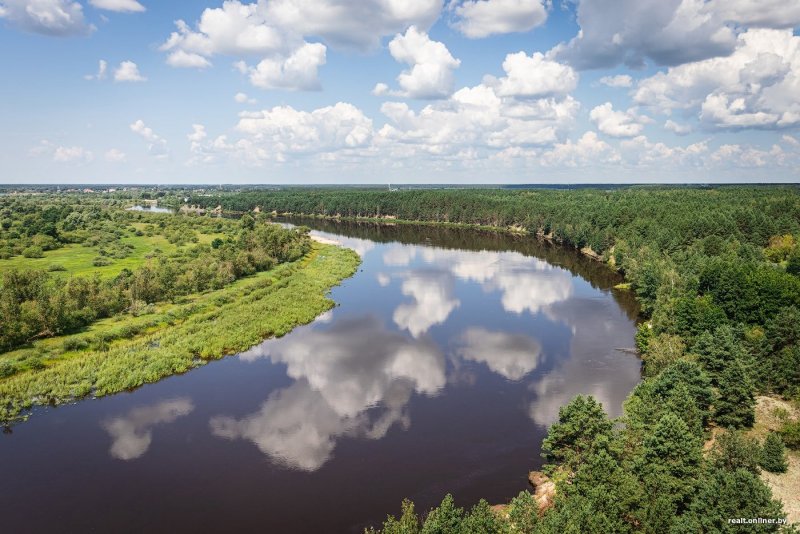 Беларусь Пинск река Припять