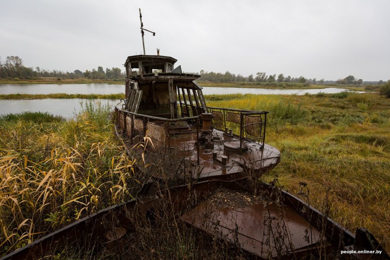 Река Припять Чернобыль