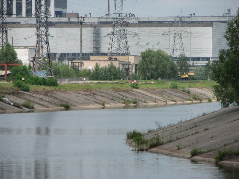 Днепр Чернобыль речка