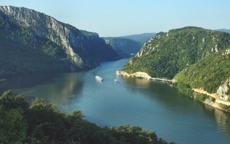 Река Дунай в Австрии