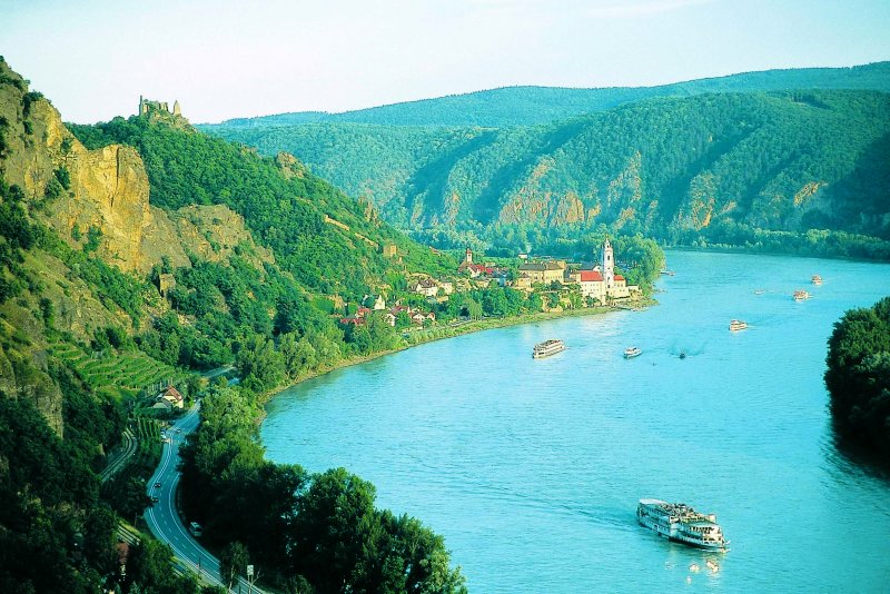 Река Дунай Словакия